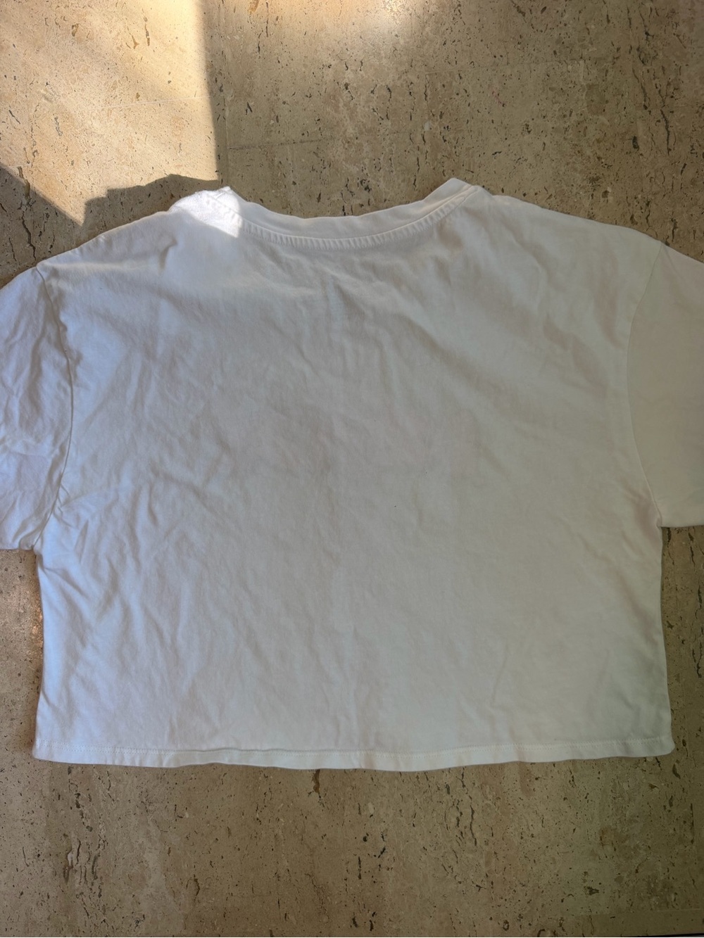 Baby Girl- Organic Generation Y2K Cropped T-shirt Women’s Medium 100% Cotton - Picture 4 of 5